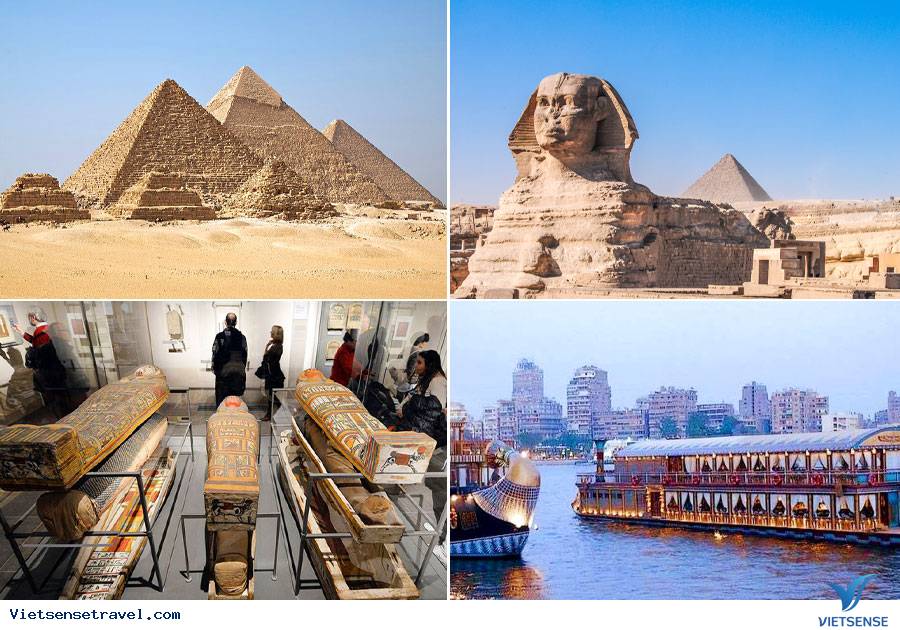 Ngày 2: Tham Quan Cairo - Kim Tự Tháp - Bảo Tàng Cairo