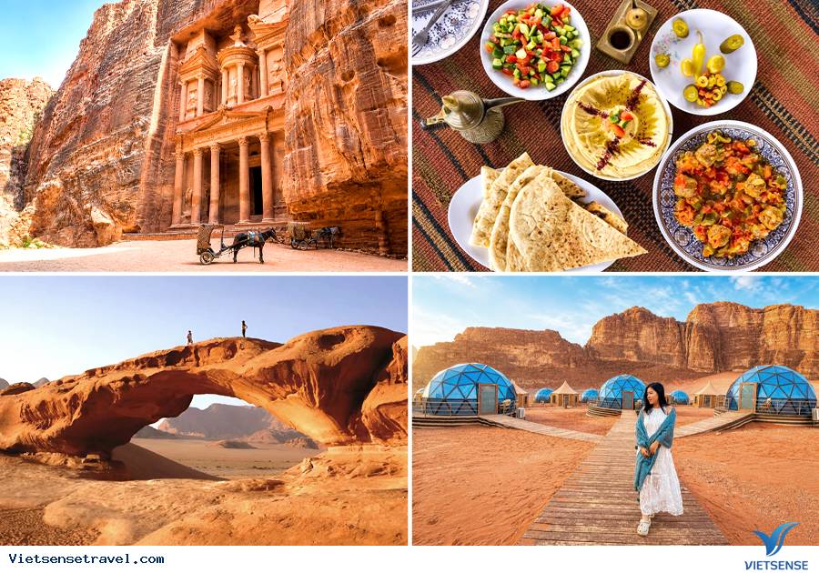 Ngày 2: Thăm quan Petra – Wadi Rum (ăn sáng, trưa, tối)