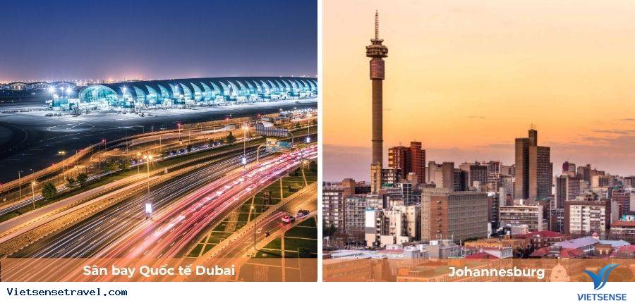 Ngày 2: Từ sân bay Nội Bài đi Johannesburg