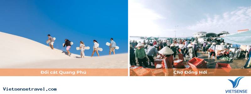 Ngày 3: Tham quan Đồi Cát Quang Phú - Chợ Đồng Hới - Ảnh 1