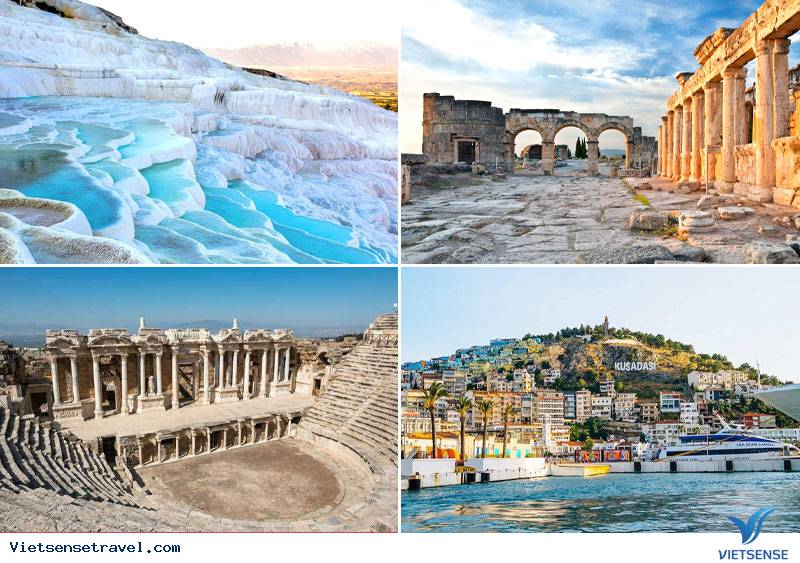 Ngày 4: Tham quan Pamukkale - Ephesus - Kusadasi