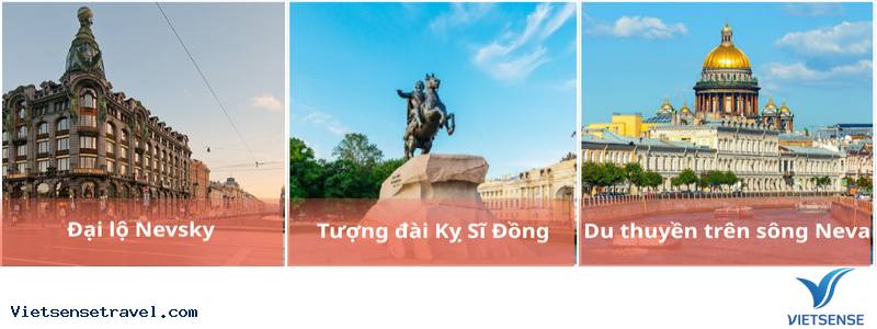 Ngày 6: ST. Petersburg - Kiến trúc hùng tráng và hành trình tốc hành về Matxcova