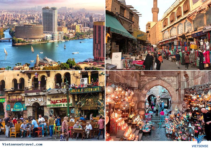 Ngày 8: Hurghada - New Cairo - Chợ Khan El Khalili - Cairo - Doha