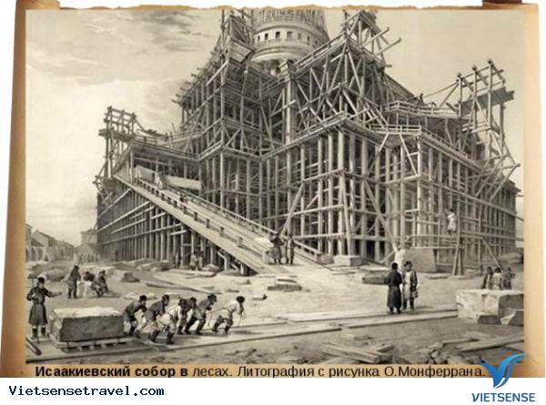 Tư liệu quý giá về những ngày đầu xây dựng Nhà thờ Chính tòa Saint Isaac