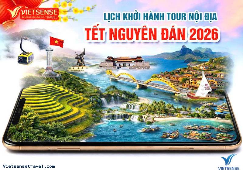 Lịch Khởi Hành Tour Du Lịch Trong Nước Tết Nguyên Đán - Ảnh 2 Lịch Khởi Hành Tour Du Lịch Trong Nước Tết Nguyên Đán - Ảnh 2