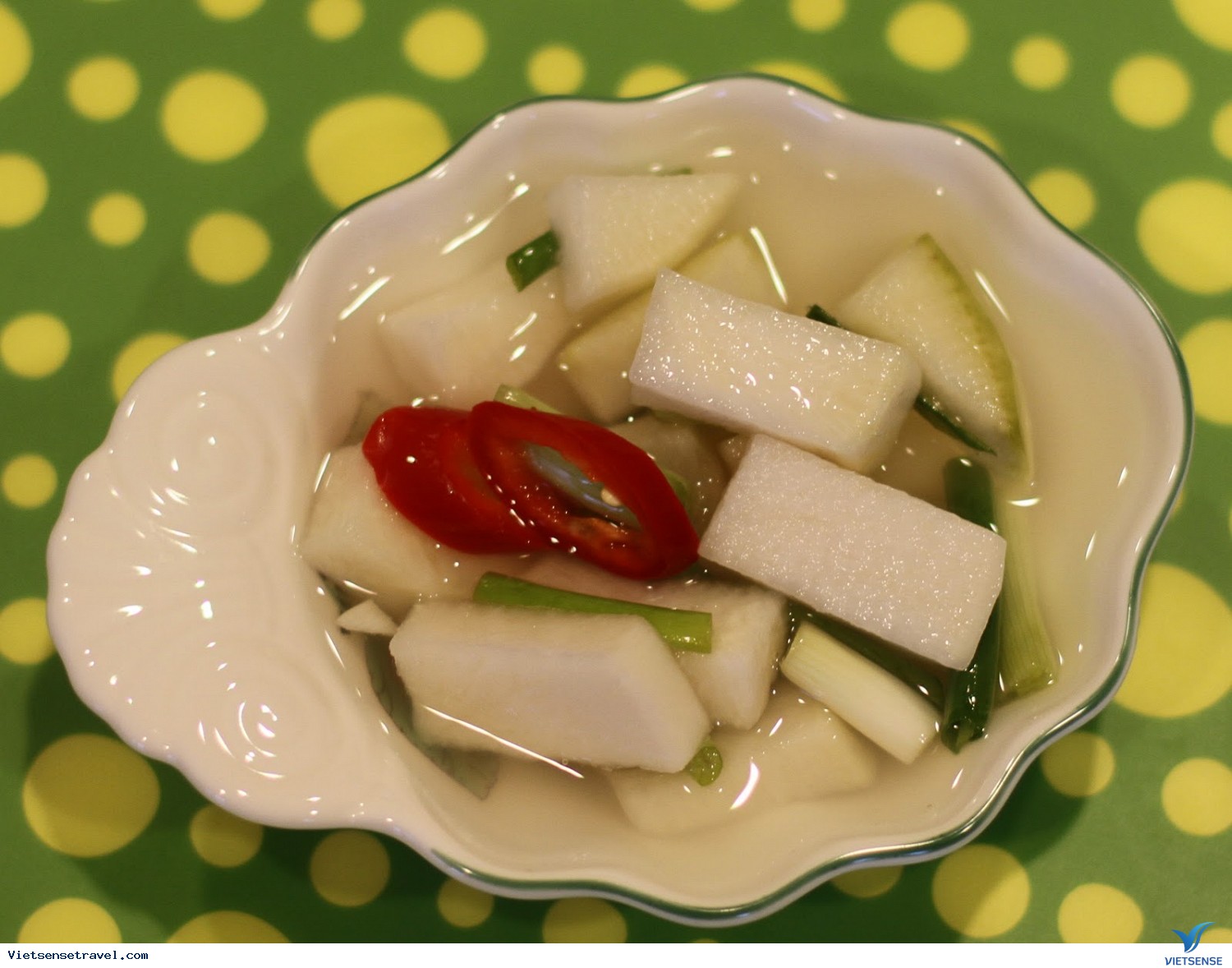 Kimhi củ cải trắng Hàn Quốc