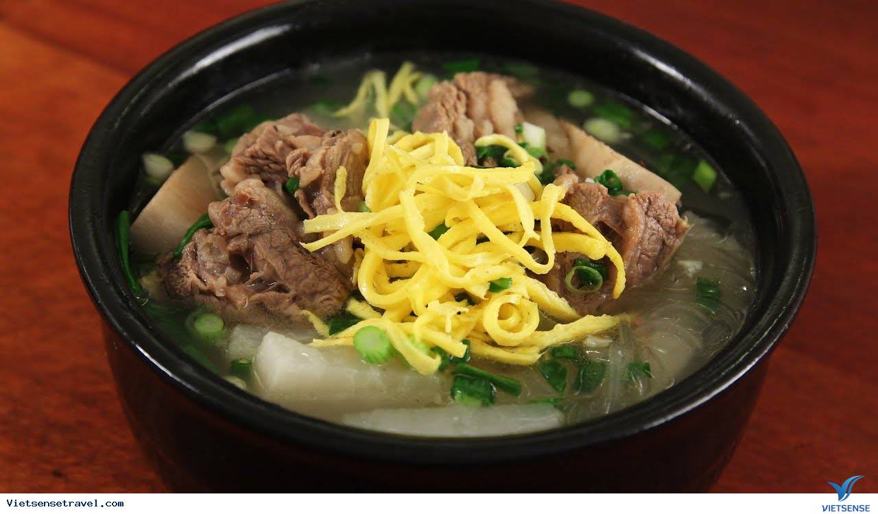 Súp sườn ngắn