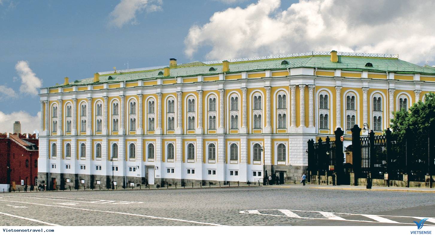 Nơi lưu giữ các đồ vật quý giá trong quần thể điện Kremlin