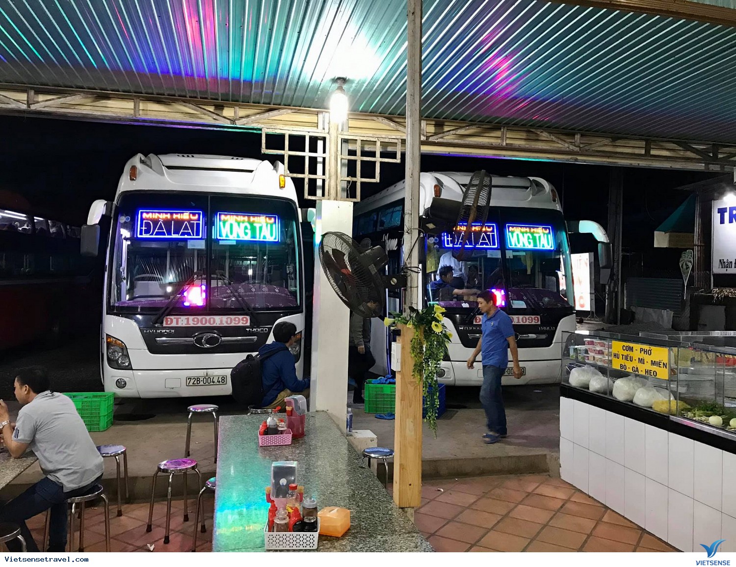 Thời gian xuất bến nhà xe Minh Hiếu, Đà Lạt