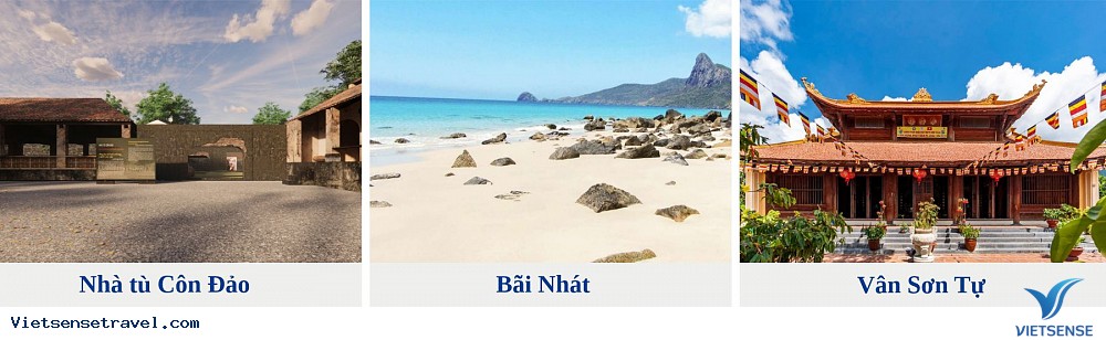 Sóc Trăng - Côn Đảo - Bãi Nhát - Nhà tù Côn Đảo (Ăn sáng, trưa, tối)