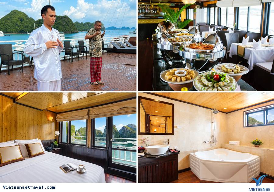 Syrena Cruises - Khám phá Hạ Long - Hà Nội (Ăn sáng, trưa) Syrena Cruises - Khám phá Hạ Long - Hà Nội (Ăn sáng, trưa)