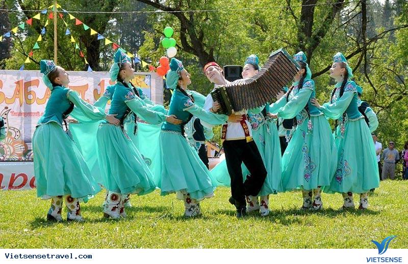 Lễ hội Sabantuy đặc trưng vùng Kazan