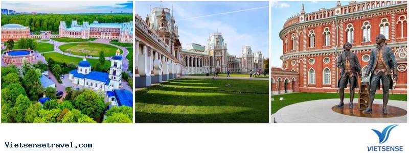Khu bảo tồn Tsaritsyno tại Moscow
