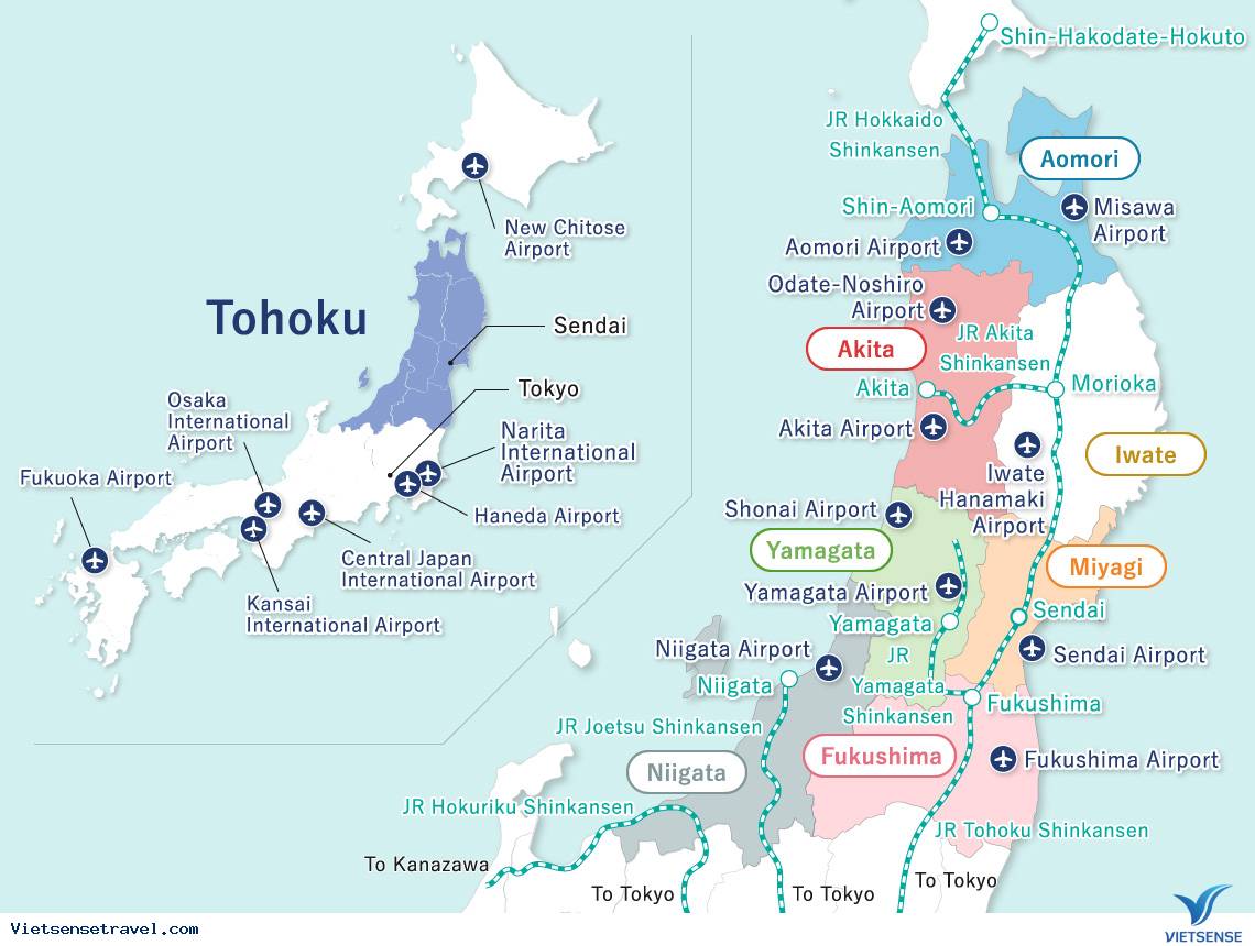 Du lịch Tohoku Nhật Bản: Khám phá khu vực Tohoku từng bước một với hành trình du lịch hấp dẫn và tuyệt vời nhất! Tận hưởng cảnh sắc thiên nhiên tuyệt đẹp, văn hóa địa phương đặc sắc và món ăn đưa cơm trộn tay tại những địa điểm nổi tiếng nhất tại khu vực này.