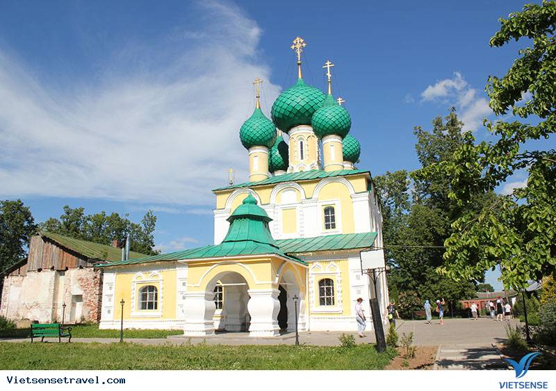 Kiến trúc nổi bật của Tu viện Alekseevsky