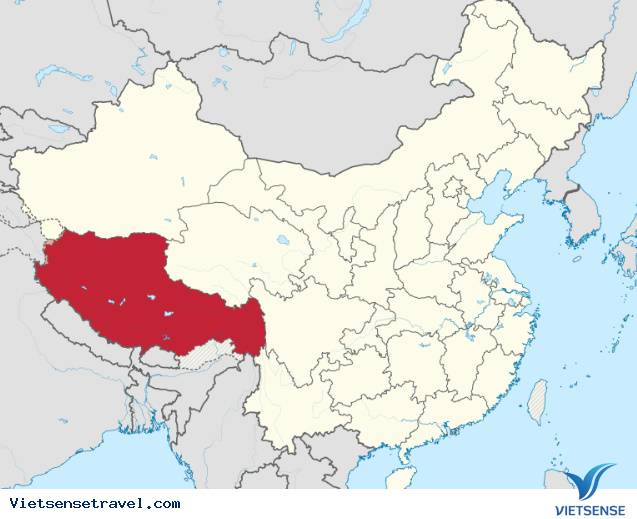 Vị Trí Tây Tạng ở đâu